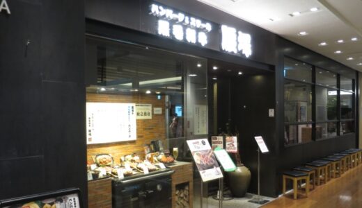 新宿髙島屋レストランズパーク「ハンバーグ＆ステーキ　黒毛和牛　腰塚」のハンバーグ〔25年2月〕