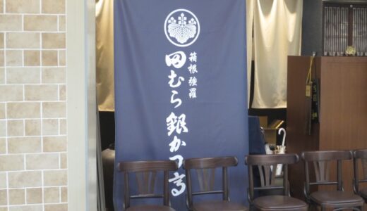 小田原の田むら銀かつ亭の豆腐かつ煮定食〔25年9月〕