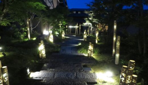 鳥羽別邸のエントランス〔26年5月〕