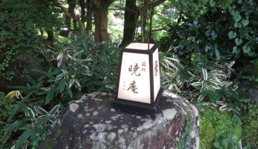 箱根湯本暁亭のそば〔26年8月〕